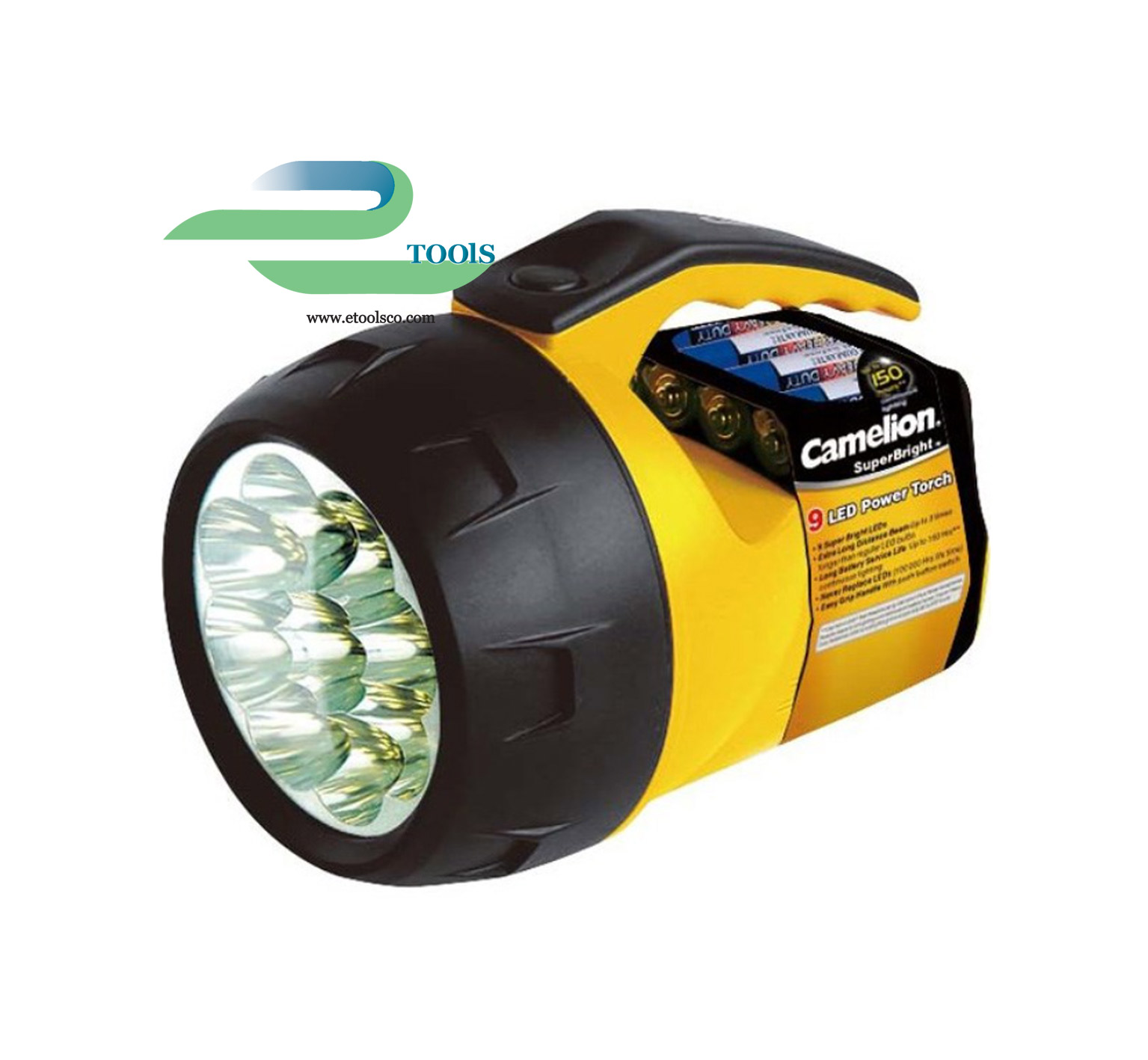 چراغ قوه 9 ال ای دی کملیون